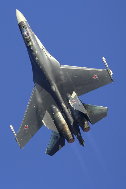 Su-35S jet fighter of the Russian Air Force. Poster Print by Artem Alexandrovich/Stocktrek Images - Item # VARPSTANK100198M