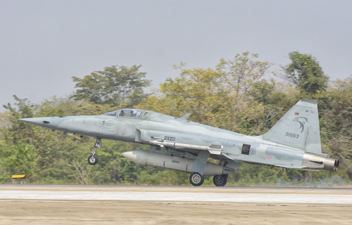 Royal Thai Air Force F-5F during Exercise Cope Tiger 2016 in Thailand. Poster Print by Giovanni Colla/Stocktrek Images ( - Item # VARPSTGCA100897M