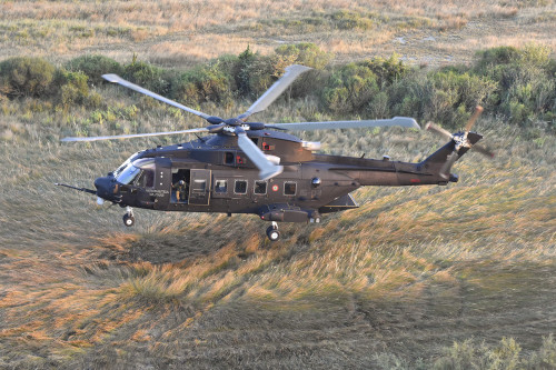 HH-101A Caesar Combat-SAR helicopter of the Italian Air Force. Poster Print by Riccardo Niccoli/Stocktrek Images (17 x 1 - Item # VARPSTRCN100429M