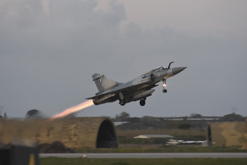 Mirage 2000 from Greek Air Force taking off. Poster Print by Riccardo Niccoli/Stocktrek Images - Item # VARPSTRCN100498M