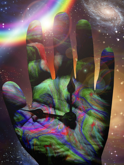 Colorful hand of time. Poster Print by Bruce Rolff/Stocktrek Images - Item # VARPSTRFF200033S