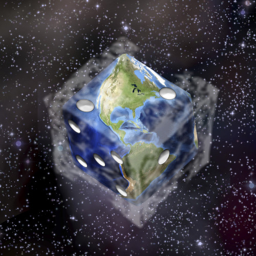 Planet Earth in dice shape. Poster Print by Bruce Rolff/Stocktrek Images - Item # VARPSTRFF200128S