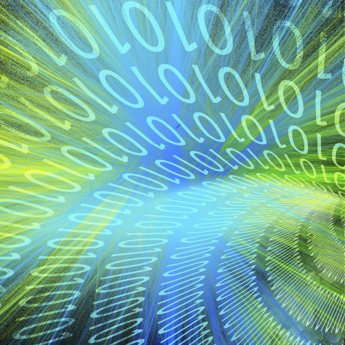 Tunnel of binary code Poster Print by Bruce Rolff/Stocktrek Images - Item # VARPSTRFF200188S