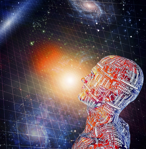 Human like figure and space Poster Print by Bruce Rolff/Stocktrek Images - Item # VARPSTRFF200256S