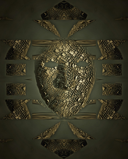 Abstract Mask Design Poster Print by Bruce Rolff/Stocktrek Images - Item # VARPSTRFF200407S