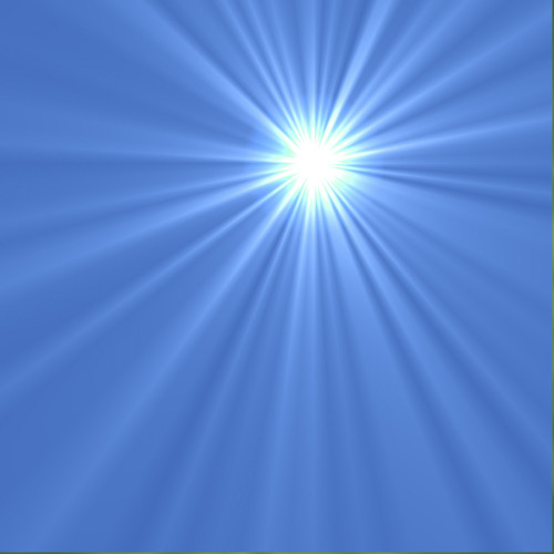 Sun rays in blue sky. Poster Print by Bruce Rolff/Stocktrek Images - Item # VARPSTRFF200500S