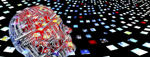 Electronic Man with Screens Poster Print by Bruce Rolff/Stocktrek Images - Item # VARPSTRFF200553S