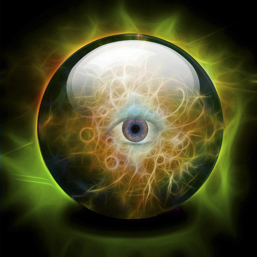 Crystal Ball with all seeing eye Poster Print by Bruce Rolff/Stocktrek Images - Item # VARPSTRFF200562S