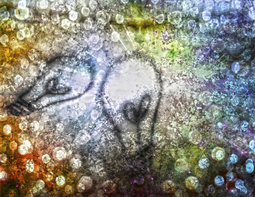 Idea bulbs painting with bokeh Poster Print by Bruce Rolff/Stocktrek Images - Item # VARPSTRFF200617S