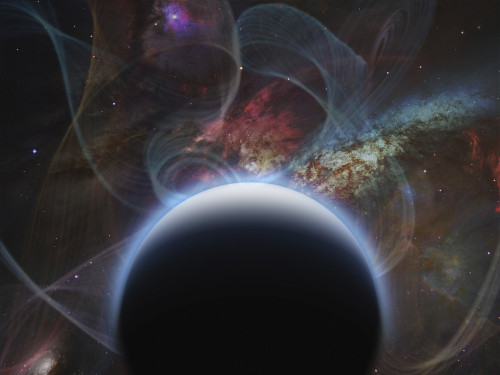 Planet with nebulos filaments Poster Print by Bruce Rolff/Stocktrek Images - Item # VARPSTRFF200654S