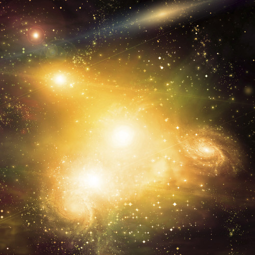 Vivid Galactic Space Poster Print by Bruce Rolff/Stocktrek Images - Item # VARPSTRFF200840S
