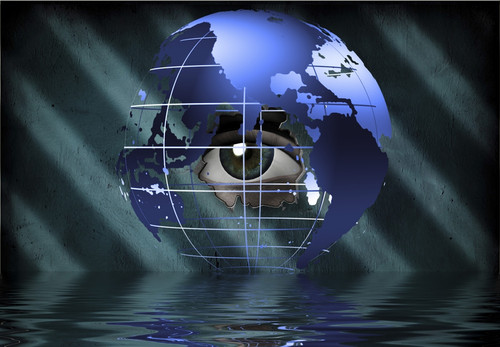 Eye peers through Earth. Poster Print by Bruce Rolff/Stocktrek Images - Item # VARPSTRFF200901S