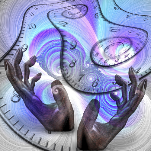 Manipulation of time. Human hands Poster Print by Bruce Rolff/Stocktrek Images - Item # VARPSTRFF201053S