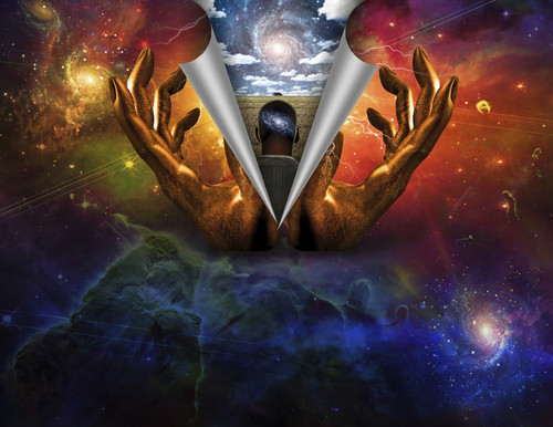 The universe in mans head revealed Poster Print by Bruce Rolff/Stocktrek Images - Item # VARPSTRFF201066S