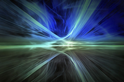 Vivid abstract painting. Polar lights colors Poster Print by Bruce Rolff/Stocktrek Images - Item # VARPSTRFF201094S