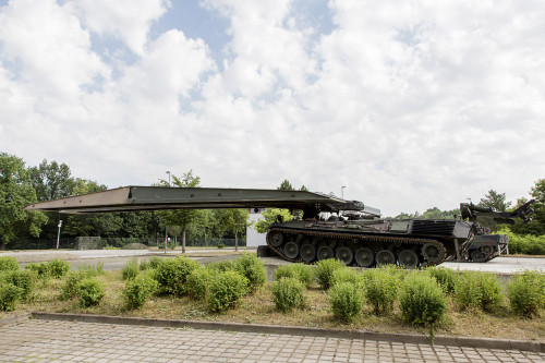 A Biber German Army bridge-laying tank. Poster Print by Timm Ziegenthaler/Stocktrek Images - Item # VARPSTTZG100749M