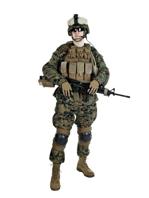 U.S. soldier with rifle. Poster Print by Oleg Zabielin/Stocktrek Images - Item # VARPSTZAB100162M
