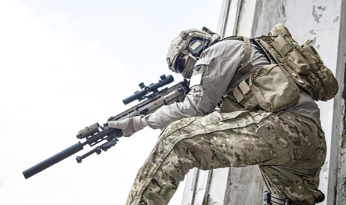 United States Army ranger during a military operation. Poster Print by Oleg Zabielin/Stocktrek Images - Item # VARPSTZAB100543M United States Army ranger during a military operation. Poster Print by Oleg Zabielin/Stocktrek Images - Item # VARPSTZAB100543M