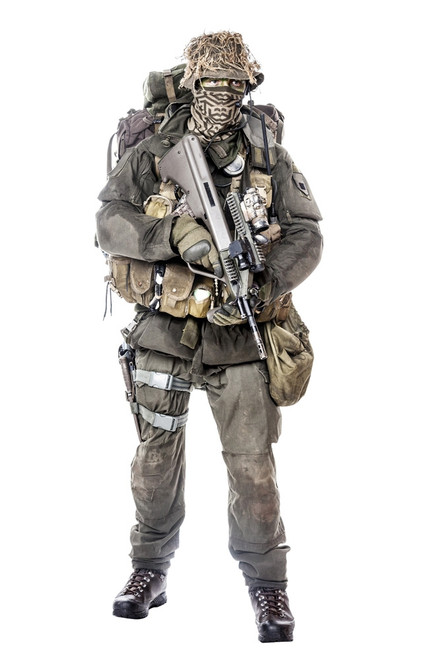 Jagdkommando soldier of the Austrian special forces. Poster Print by Oleg Zabielin/Stocktrek Images - Item # VARPSTZAB100585M