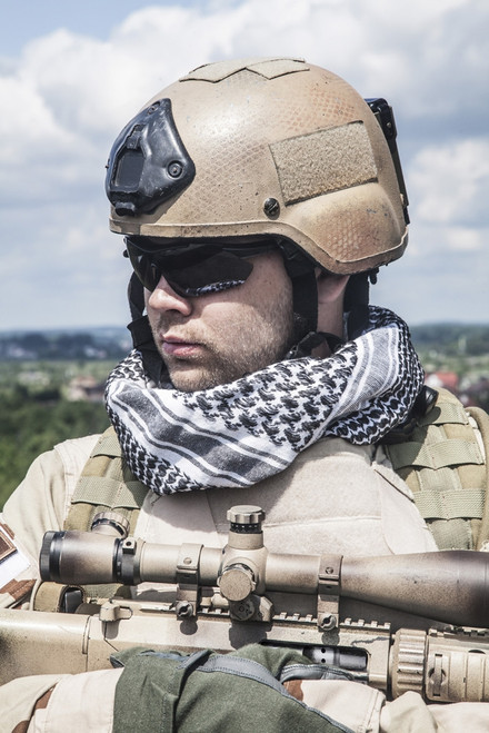 Member of Navy SEAL Team with weapons in action. Poster Print by Oleg Zabielin/Stocktrek Images - Item # VARPSTZAB101134M