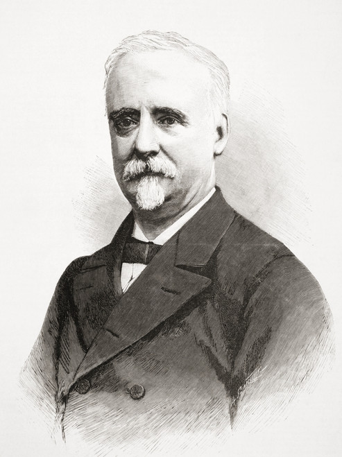 Fernando Cos-Gay¬ê_n Y Pons, 1825 -1898. Spanish Journalist And Politician. From La Ilustracion Espa¬ê¬±ola Y Americana, Published 1892. Poster Print by Ken Welsh / Design Pics - Item # VARDPI12280123