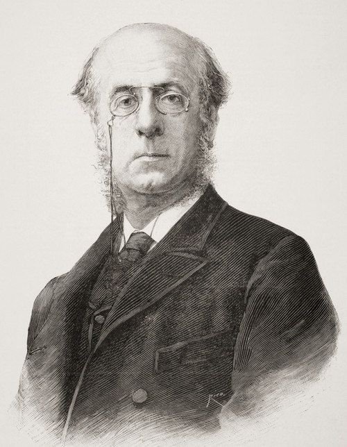 Manuel Silvela Y Le Vielleuze, 1830 -1892. Spanish Politician, Lawyer, Writer And Journalist. From La Ilustracion Espa¬ê¬±ola Y Americana, Published 1892. Poster Print by Ken Welsh / Design Pics - Item # VARDPI12280164