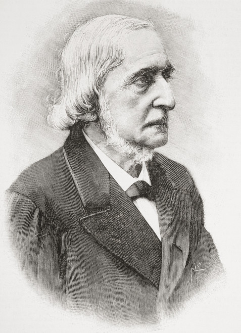 Miguel Colmeiro Y Penido, 1816 - 1901. Spanish Botanist. From La Ilustracion Espa¬ê¬±ola Y Americana, Published 1892. Poster Print by Ken Welsh / Design Pics - Item # VARDPI12280180