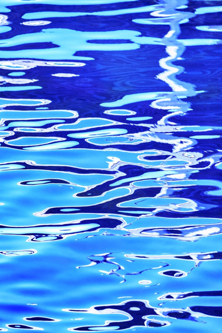 Rippled water reflection Poster Print by Lisa Engelbrecht