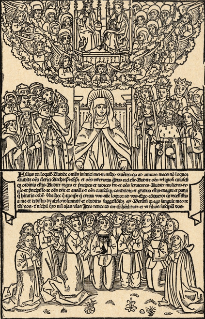 Birgitta Birgersdotter, 1303 Poster Print by Ken Welsh / Design Pics