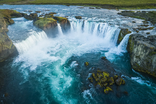 Godafoss, in northern Iceland; Husavik, Iceland Poster Print by Robert Postma / Design Pics - Item # VARDPI12521709