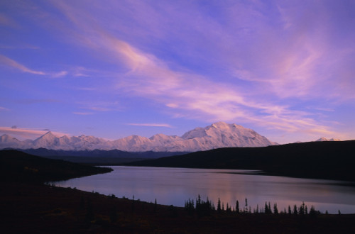 Mt Mckinley & Ak Range Reflects In Wonder Lake Alaska In Denali Np Autumn Poster Print by Tom Soucek / Design Pics - Item # VARDPI2166864