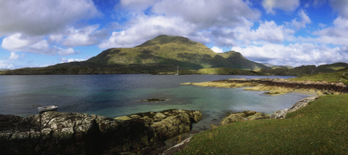 Little Killary Harbour, Co Galway, Ireland; Boats In Harbour Poster Print by The Irish Image Collection / Design Pics - Item # VARDPI1807816