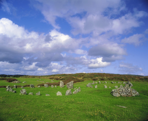 Beaghmore Stone Circles, Sperrin Mountains, Co Tyrone, Ireland Poster Print by The Irish Image Collection / Design Pics - Item # VARDPI1802031