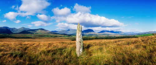 Droumlusk Standing Stone, Blackwater, Killarney, Co Kerry, Ireland Poster Print by The Irish Image Collection / Design Pics - Item # VARDPI1812699