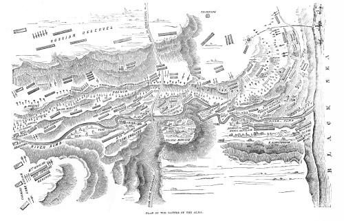 The Illustrated London News Etching From 1854.plan Of The Battle Of Alma,crimean War Poster Print by John Short / Design Pics - Item # VARDPI12330011