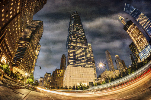 World Trade Center At Twilight; New York City, New York, United States Of America Poster Print by F. M. Kearney / Design Pics - Item # VARDPI12329318