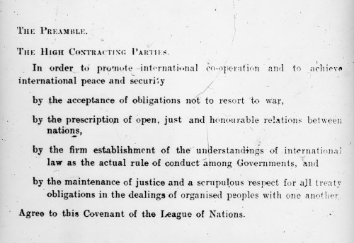 Magic lantern slide  WW1, 1914-1918, World war one images. League of Nations covenant Poster Print by John Short / Design Pics - Item # VARDPI12512076