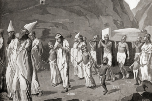 A Phoenician funeral procession. From Hutchinson's History of the Nations, published 1915. Poster Print by Ken Welsh / Design Pics - Item # VARDPI12512636