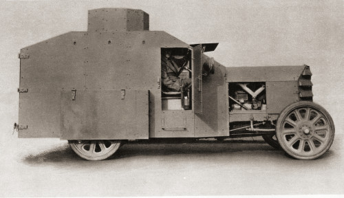 A British Armoured Car During World War One. From The Illustrated War News, Published 1915. Poster Print by Ken Welsh / Design Pics - Item # VARDPI12280426