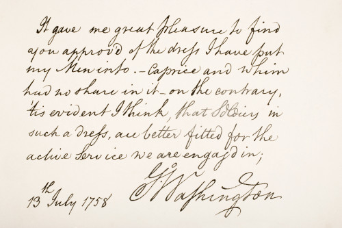 George Washington, 1732 - 1799.  First President Of The United States Of America.  Hand Writing Sample. Poster Print by Ken Welsh / Design Pics - Item # VARDPI12323094