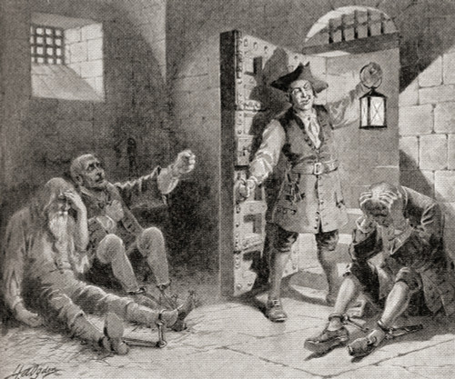 The Horrors Of English Prison Life In The 18th Century. From The History Of Our Country, Published 1900. Poster Print by Ken Welsh / Design Pics - Item # VARDPI12280302
