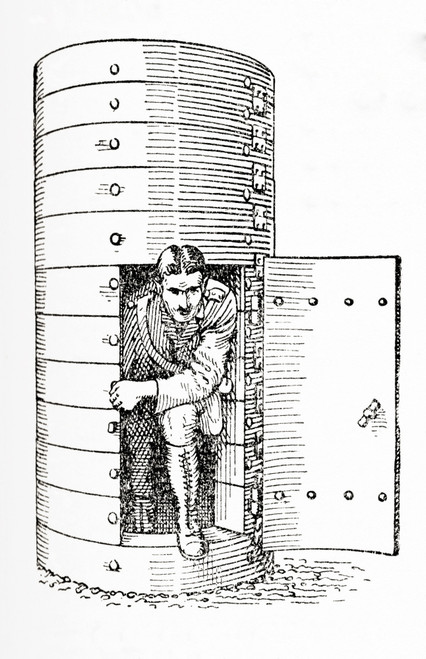 British Officer In A Captured German Armoured Observation Box During Wwi.  From Meyers Lexicon, Published 1928. Poster Print by Ken Welsh / Design Pics - Item # VARDPI12323954