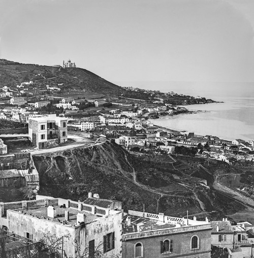 View of the city of Algiers, viewed from the Marengo Gardens, a Magic lantern slide circa 1900; Algiers, Algeria Poster Print by John Short / Design Pics - Item # VARDPI12516049 View of the city of Algiers, viewed from the Marengo Gardens, a Magic lantern slide circa 1900; Algiers, Algeria Poster Print by John Short / Design Pics - Item # VARDPI12516049