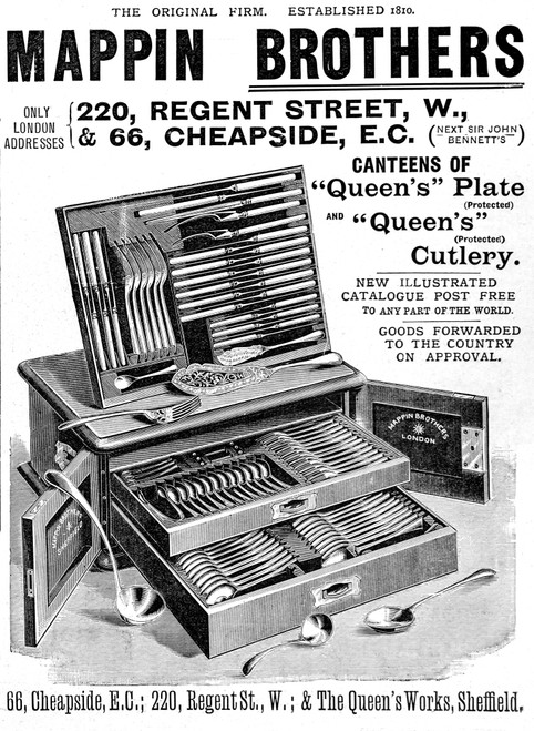 The Graphic Newspaper/Magazine June 1st 1897, Queens Victoria's Diamond Jubilee. Advertisment Mappin Brothers cutlery. Poster Print by John Short / Design Pics - Item # VARDPI12515989