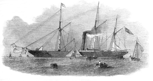 The Illustrated London News Etching From 1854.the Nile Screw Steam Ship Wrecked Off Godrevy Point In Cornwall,cornwall Poster Print by John Short / Design Pics - Item # VARDPI12329956