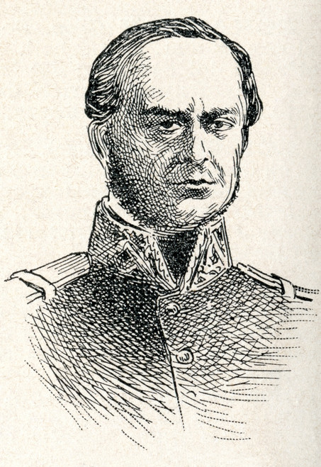 Jos¬ê¬© Rufino Echenique Benavente, 1808 - 1887.  President Of Peru.    From Enciclopedia Ilustrada Segui, Published C. 1900 Poster Print by Ken Welsh / Design Pics - Item # VARDPI12323472