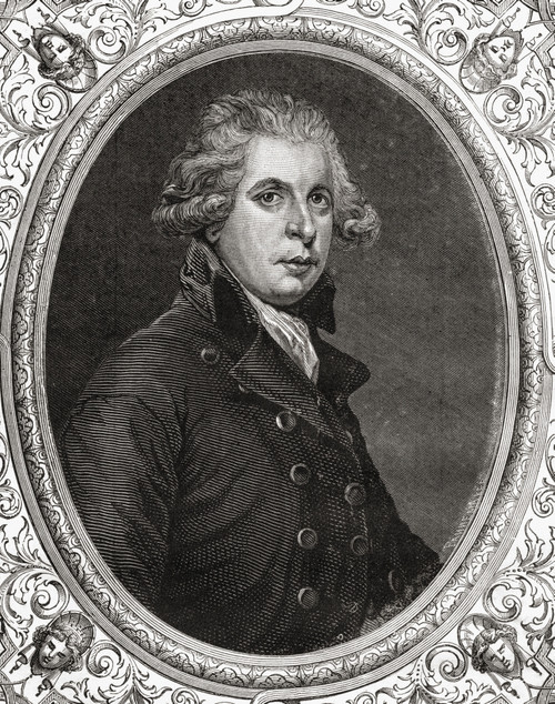 Richard Brinsley Sheridan,1751-1816. Anglo-Irish Dramatist And Politician. From Histoire De La Revolution Francaise By Louis Blanc. Poster Print by Ken Welsh / Design Pics - Item # VARDPI1858129
