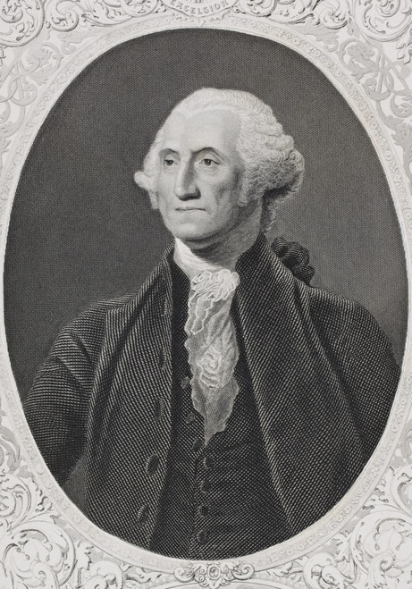 George Washington 1732 - 1799. First President Of The United States. From The Book Gallery Of Historical Portraits Published C.1880. Poster Print by Ken Welsh / Design Pics - Item # VARDPI1856060