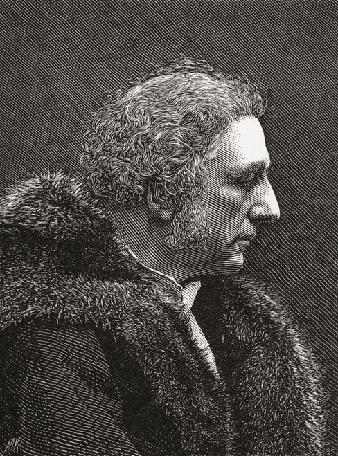 Sir Francis Seymour Haden, 1818 - 1910.   English Surgeon, Best Known As An Etcher.  From The Magazine Of Art Published1878 Poster Print by Hilary Jane Morgan / Design Pics - Item # VARDPI12283359
