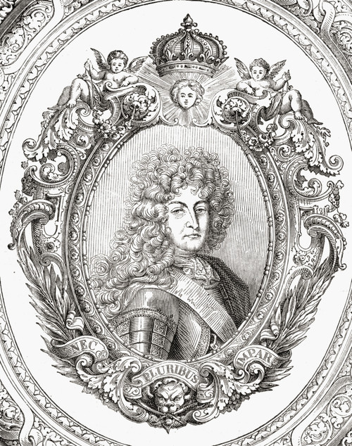 Louis Xiv, (Louis Dieudonn¬ê¬©) 1638-1715. King Of France And Navarre 1643-1715. From Histoire De La Revolution Francaise By Louis Blanc. Poster Print by Ken Welsh / Design Pics - Item # VARDPI1858125